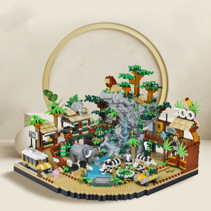 Animal Desert Park Building Model Diamond Educational Toys